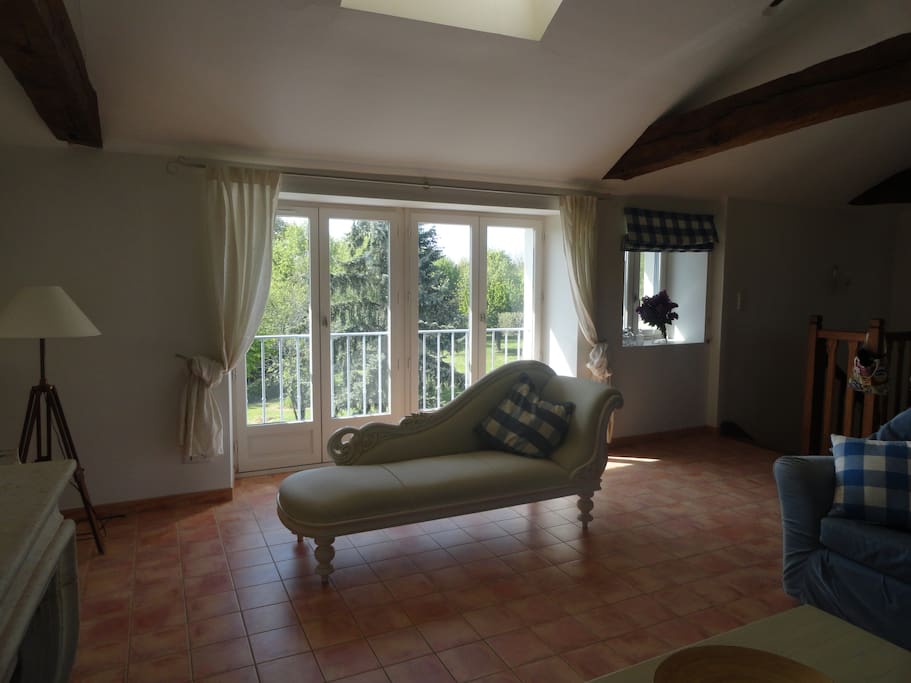 Views to the Chateau gardens