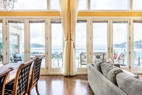Stunning Bay Views in Bright, Luxury Tiburon Home