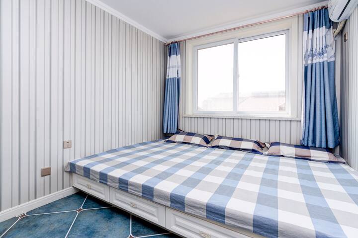 北戴河近海近鸽子窝东海岸民宿田园风格两居室自助公寓 Condominiums For Rent In Qinhuangdao Hebei China