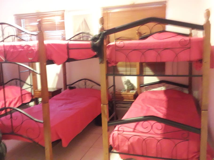 Solo travelers rent one bed or hammock!