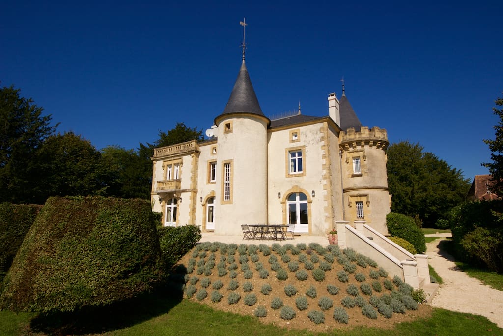 Le Manoir and terrace