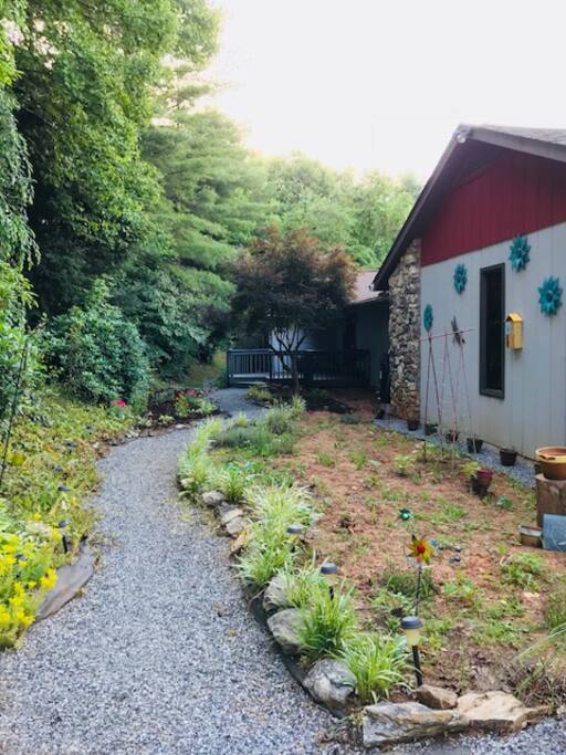 Front Path to the House.