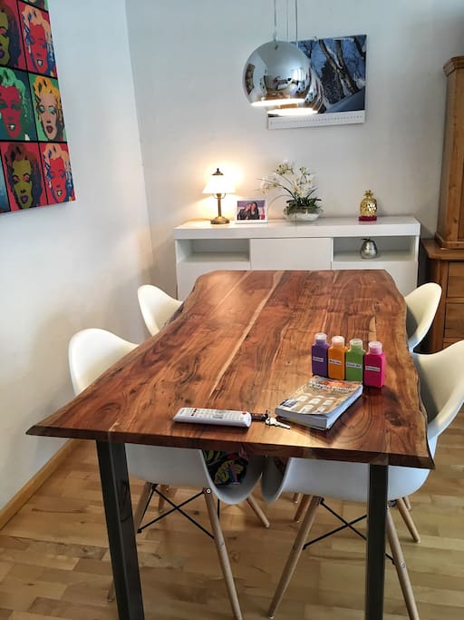 dining/ work area