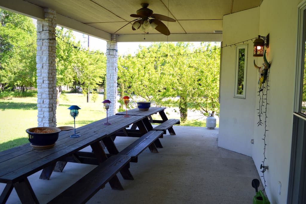 Back Porch/ Picnic area