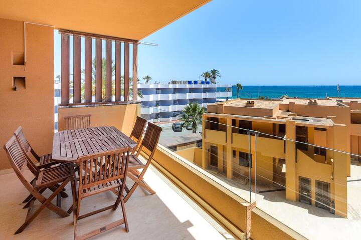 Amazing Sea View 3bedrooms Apt2 In Playa Den Bossa Flats For Rent In Ibiza Eivissa Ibiza Spain