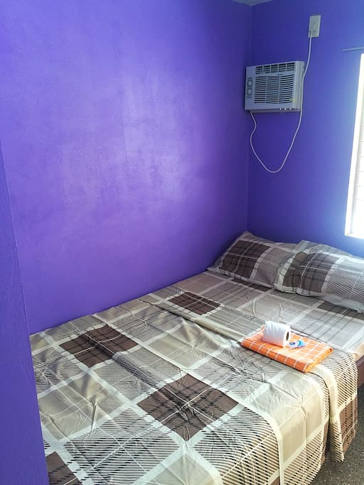 Queen Size bed ( extra bed available upon request )