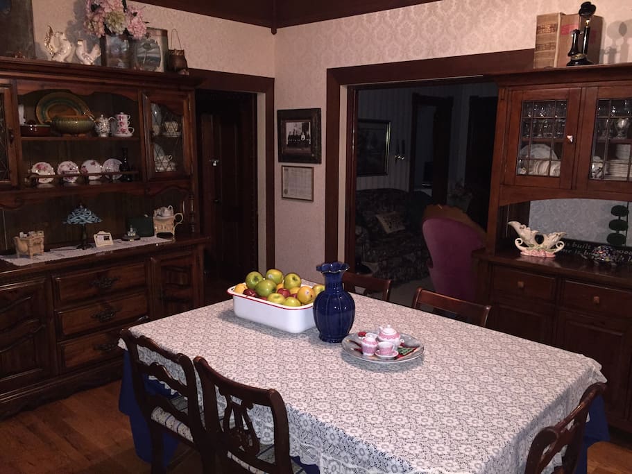 This is the eating area and considered a common area.