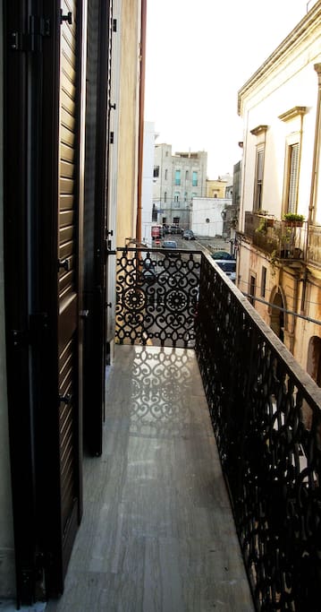 Balcone comune soggiorno