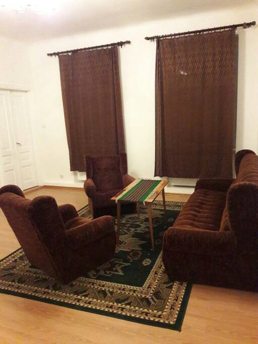 spacious living room