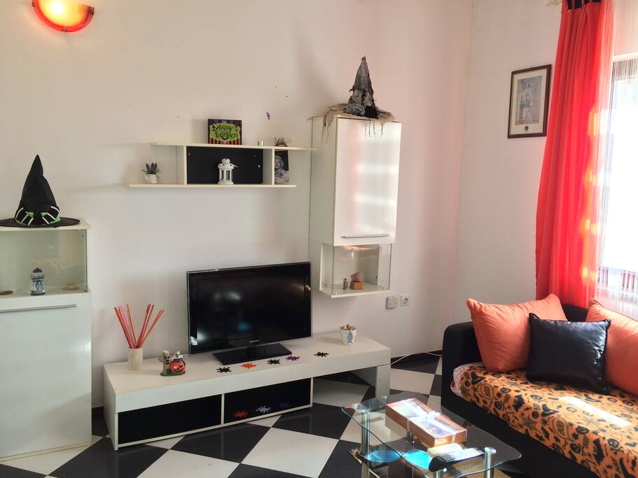 Halloween livingroom