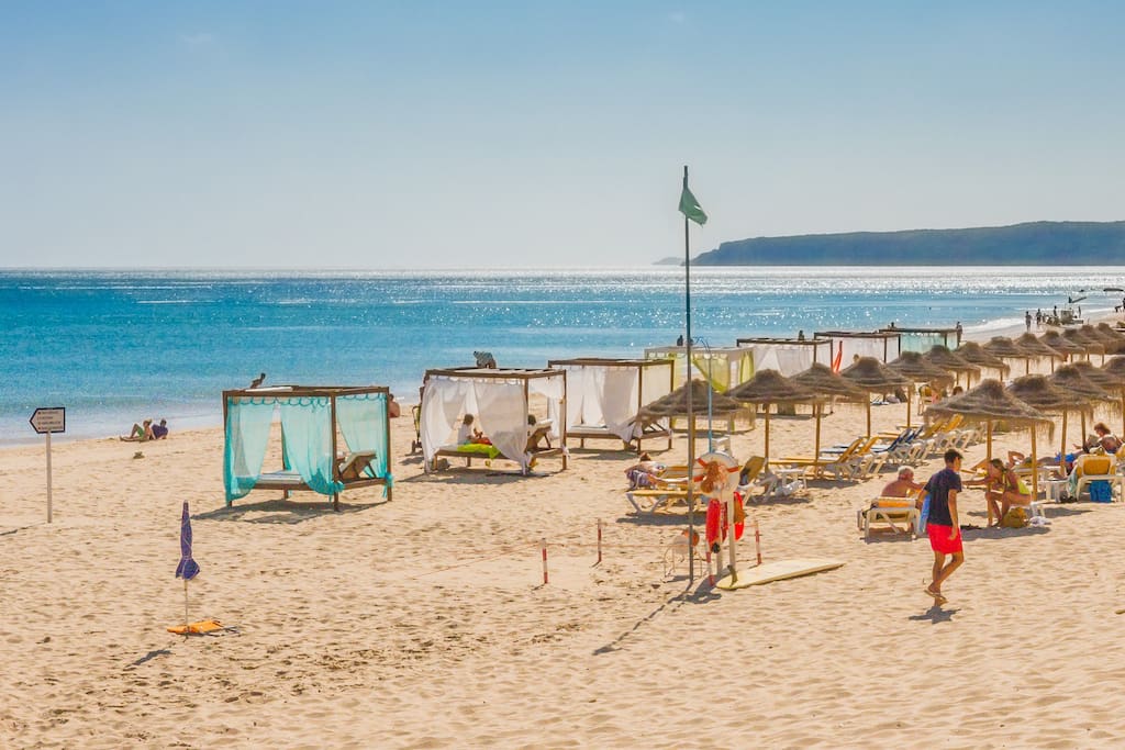 Salema beach less than 3 km away