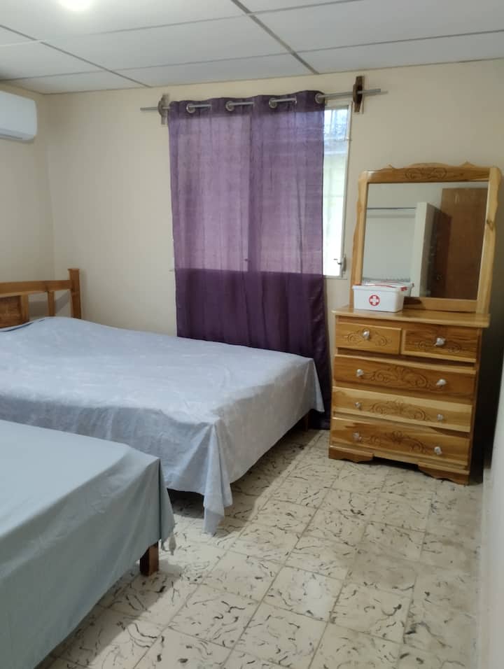 Clothing greenery and first aid kit