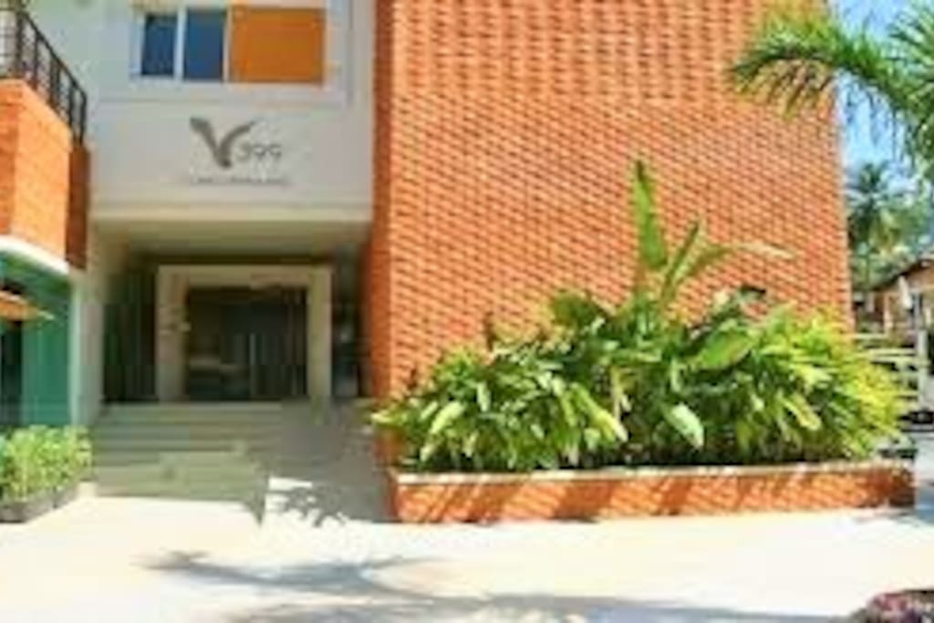 Entrance to building