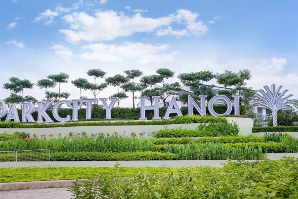 ParkCity Hanoi main entrance