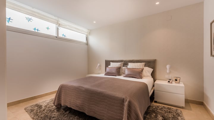 Dormitorio en el sótano 3