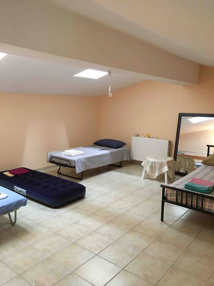 Loft en la parte superior