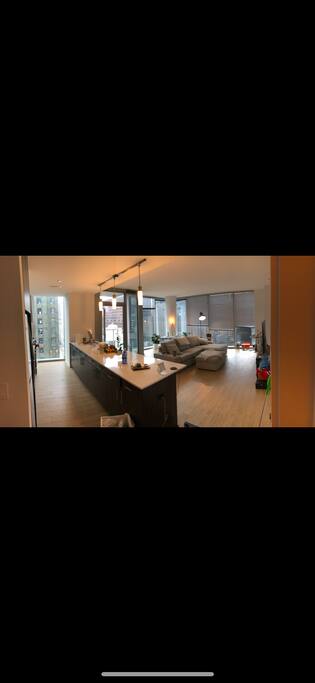 Living space looking over Michigan avenue