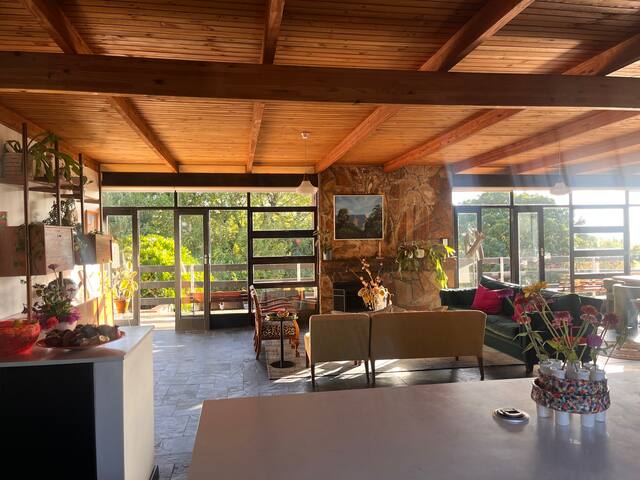 Mid century modern home with solar gallery image 4