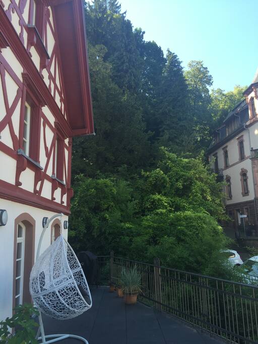 Balcony's backyard