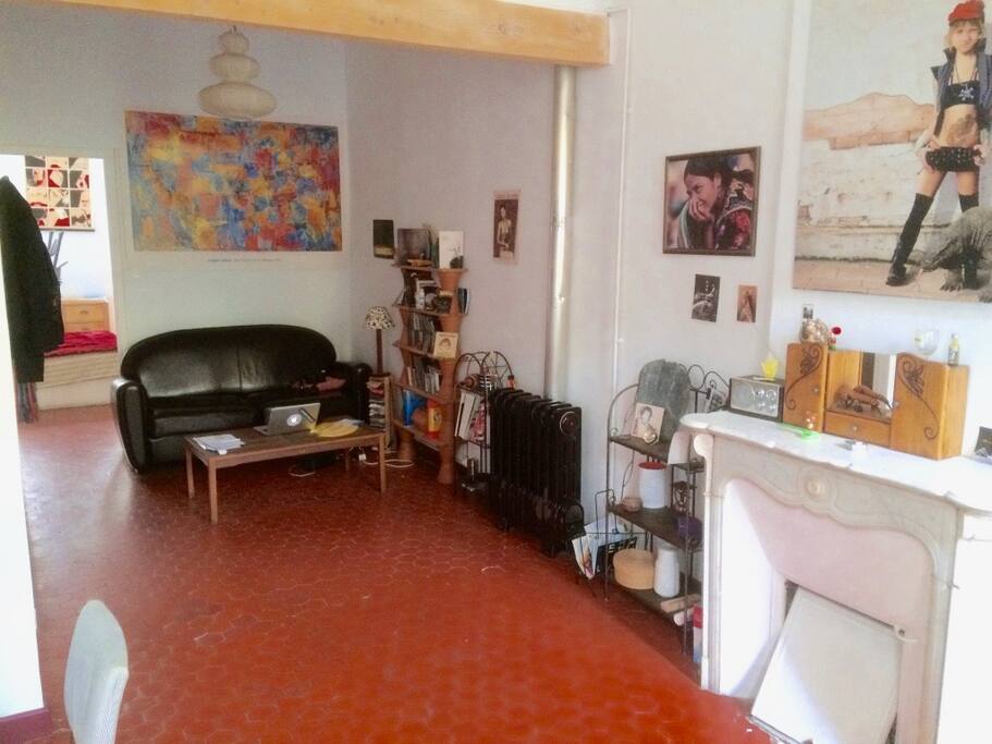 salon et canapé lit