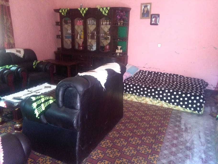 The Dining room of our Lalibela Homestay!