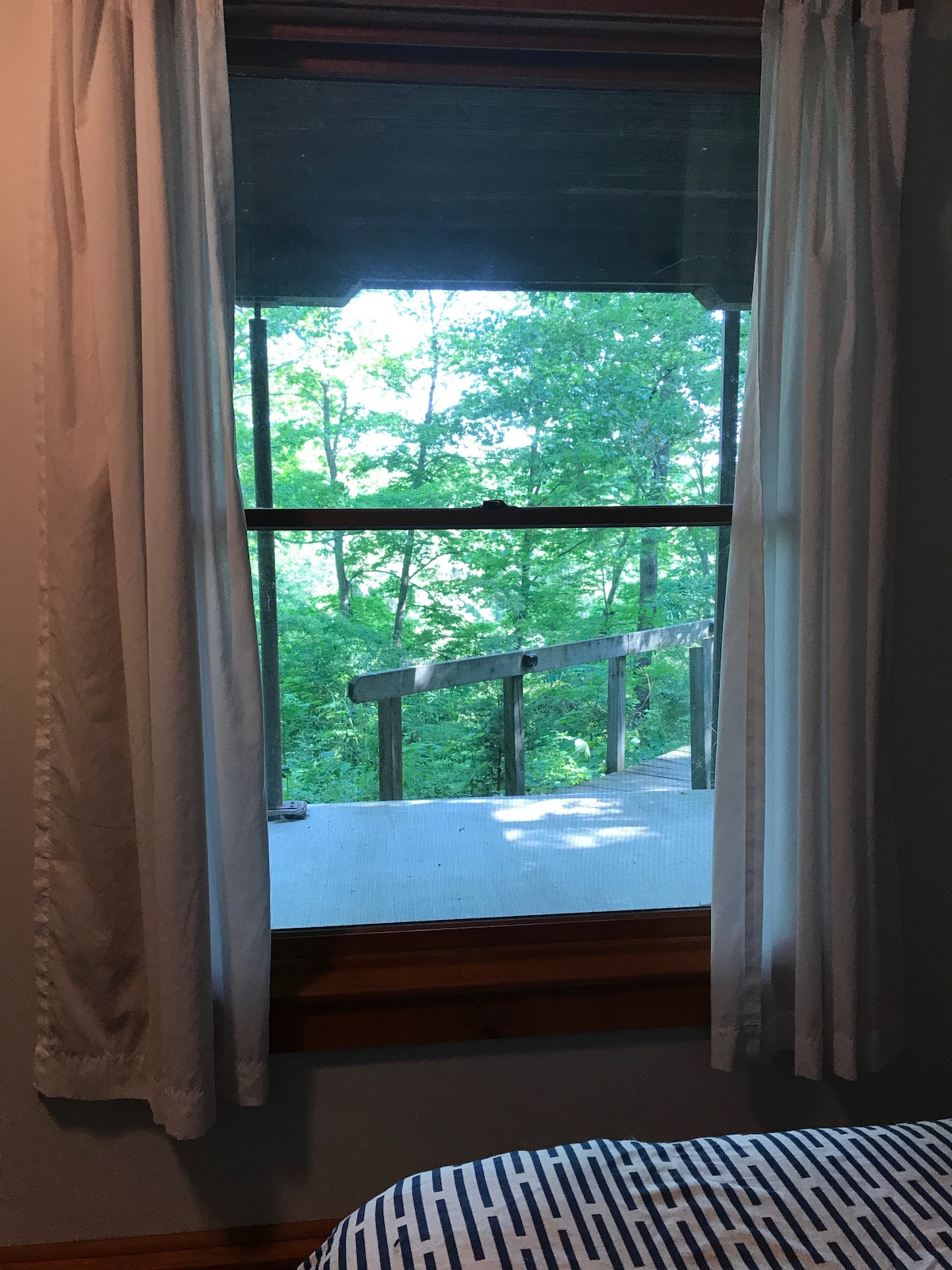 נוף מחדר השינה הראשי