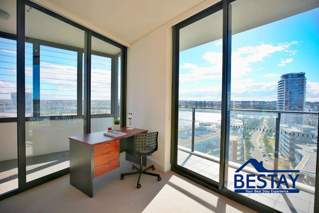 study with great view