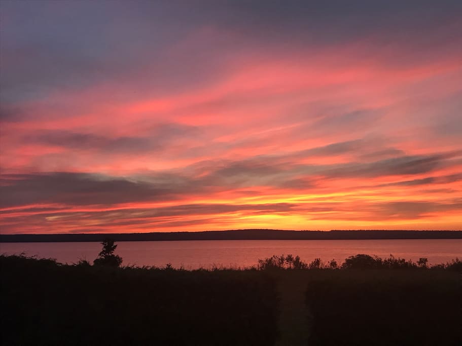 Sunrise in Meldrum Bay, Lake Huron
