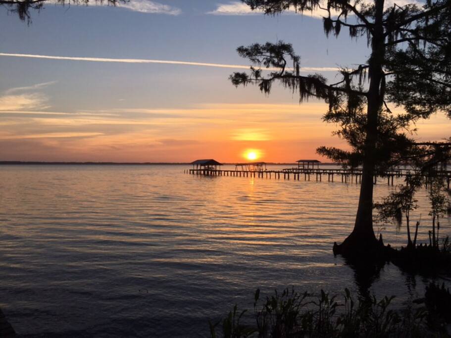 Beautiful sunrise on St. John’s River