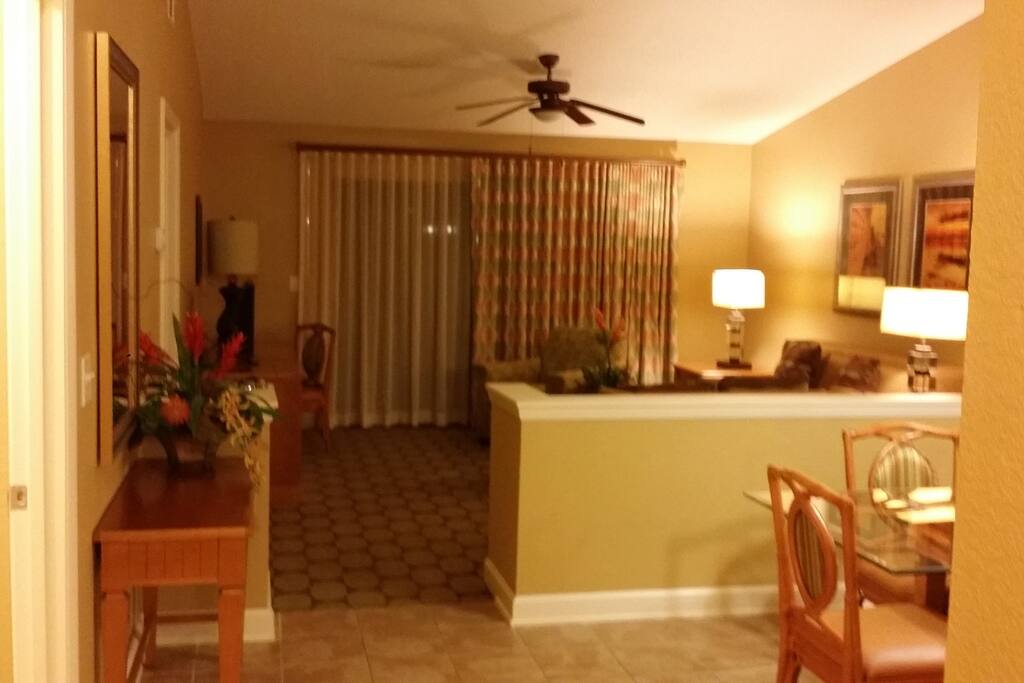 Dining Area and Living Room