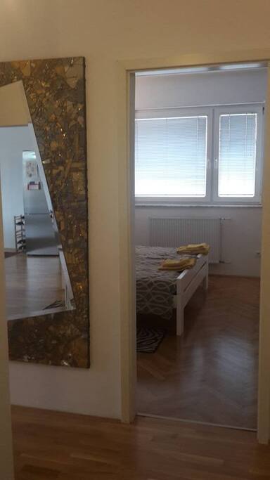 Entrance to the private room