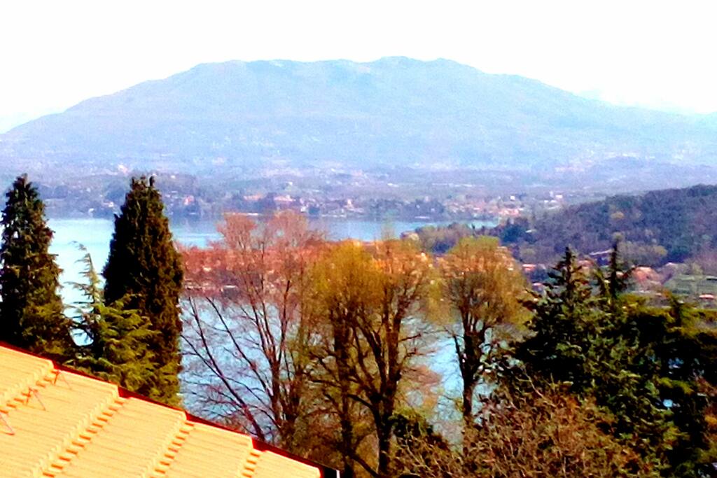 Vista dal balcone