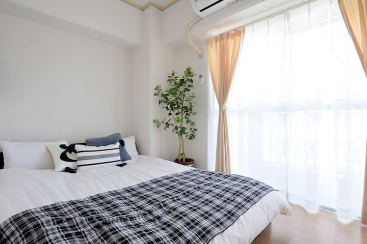 Spacious Room/shin-osaka Sta 7min/kix 50min、ファミリー. - Suita