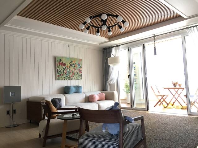 Cozy room at Geoje! 安家 Exclusively for foreigner - 거제시의 아파트에서 살아보기 