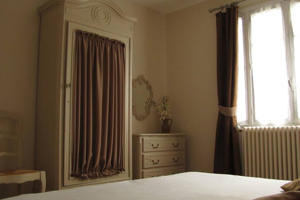 Bedroom 3, overlooking the landscaped garden