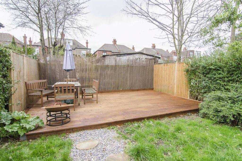 Sunny deck