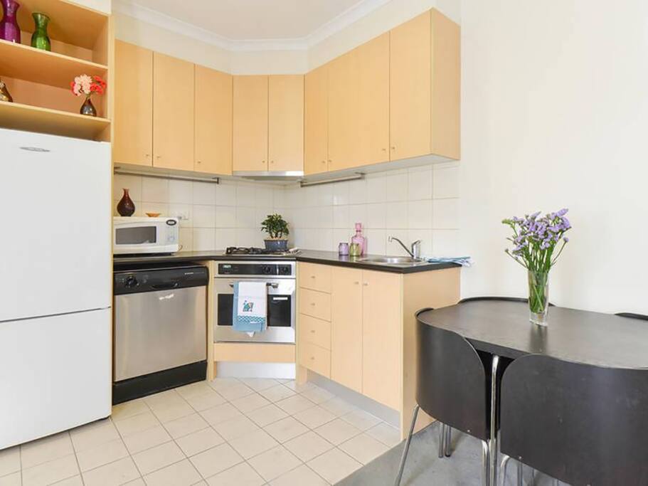 Dining and Kitchen area