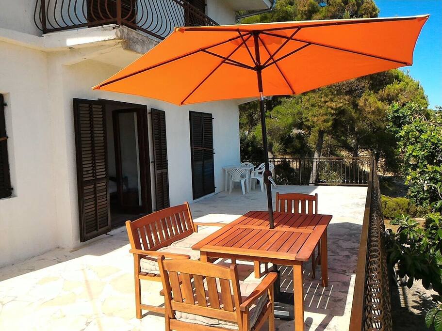 Another view of the terrace