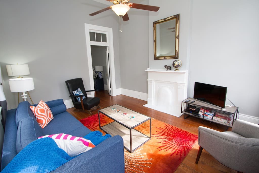Living Room and TV space.