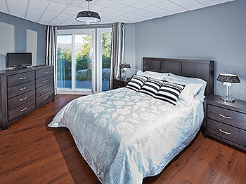 Schlafzimmer #1 im Erdgeschoss