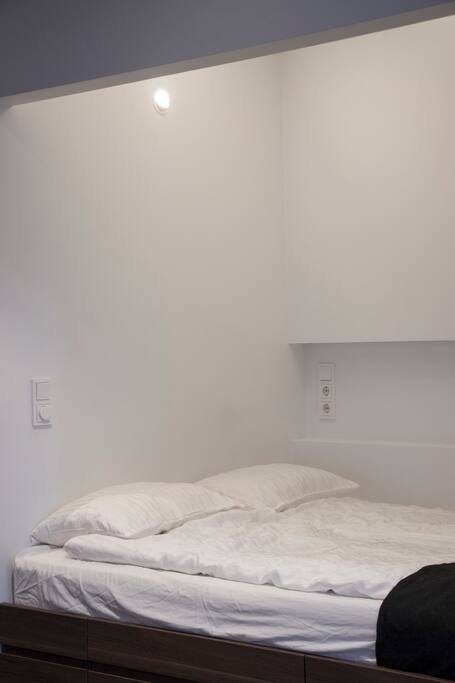 Unique Icelandic tradition-inspired bedspace (ice. lokrekkja)