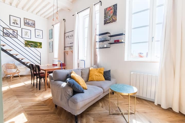 Loft Canut Design Au Cœur De Lyon Avec Vue - Lyon