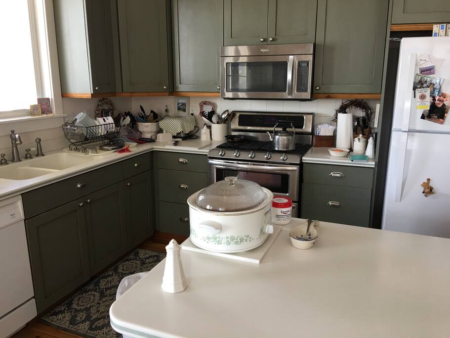 Spacious country kitchen. All meals available upon request