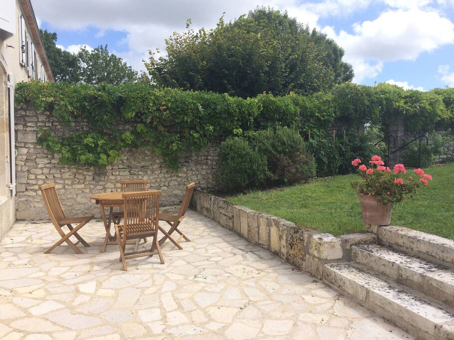 La terrasse privative