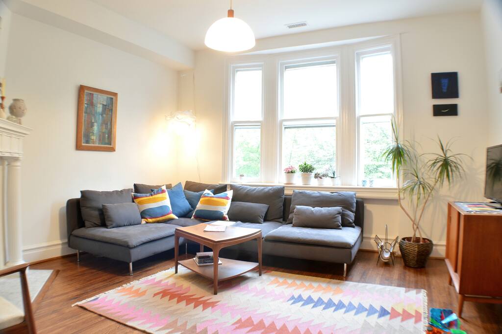 Sunny living room