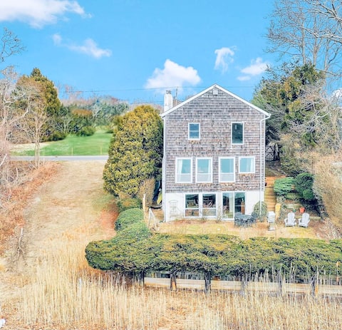 Shelter Island 4 bed waterfront home with office