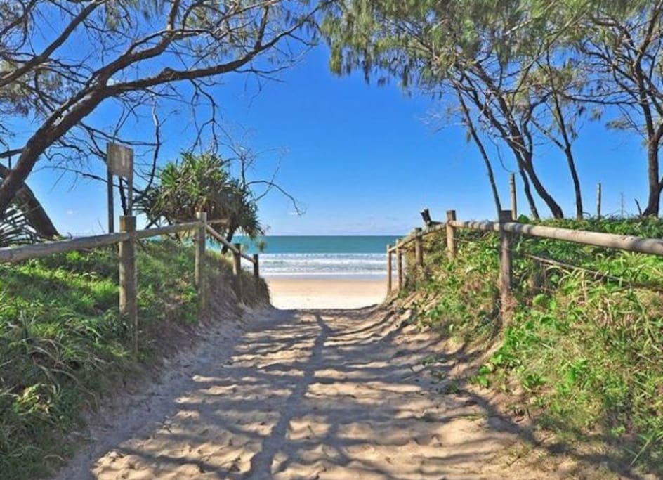 Walkway to the beach
