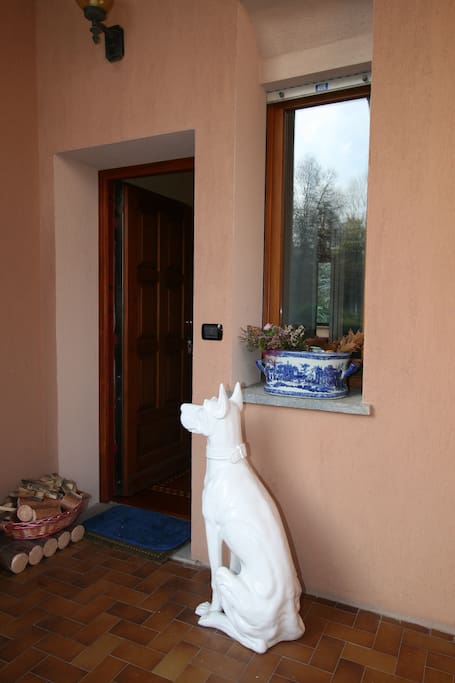 L'ingresso dell'appartamento