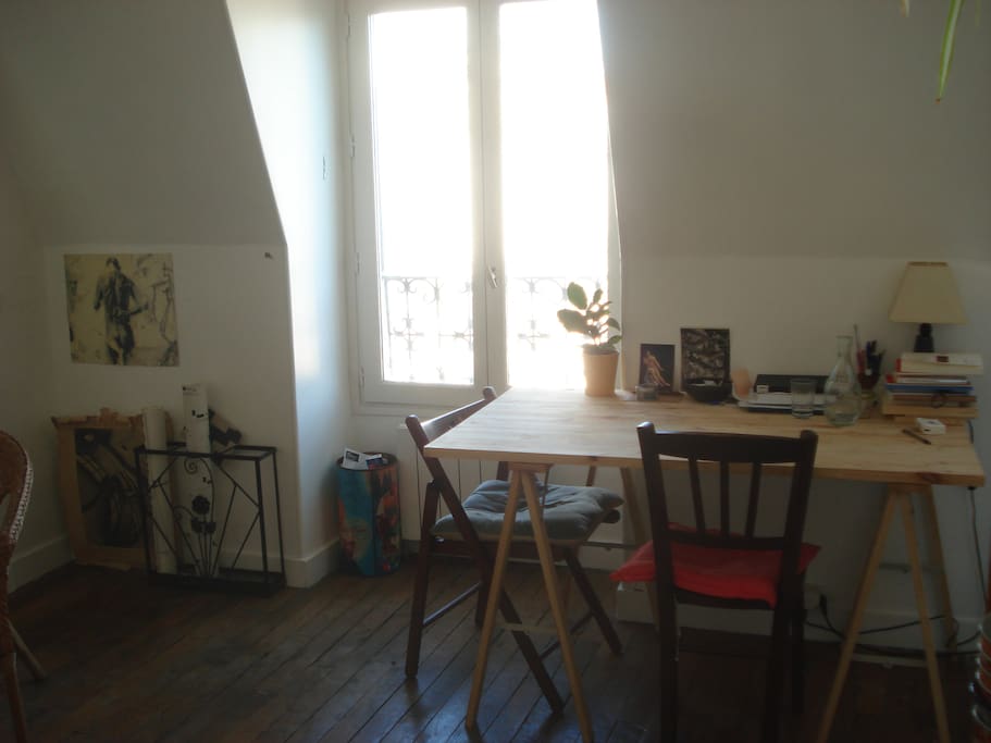 salon ensoleillé