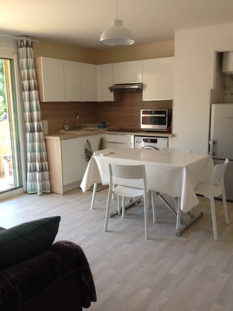 Presqu'île de Giens, T2 de Standing au calme